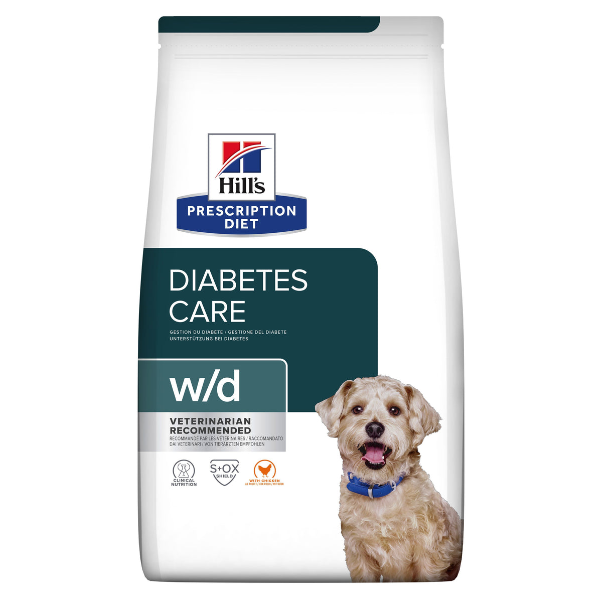 Hill's w/d Diabetes Care with Chicken koiralle 10 kg