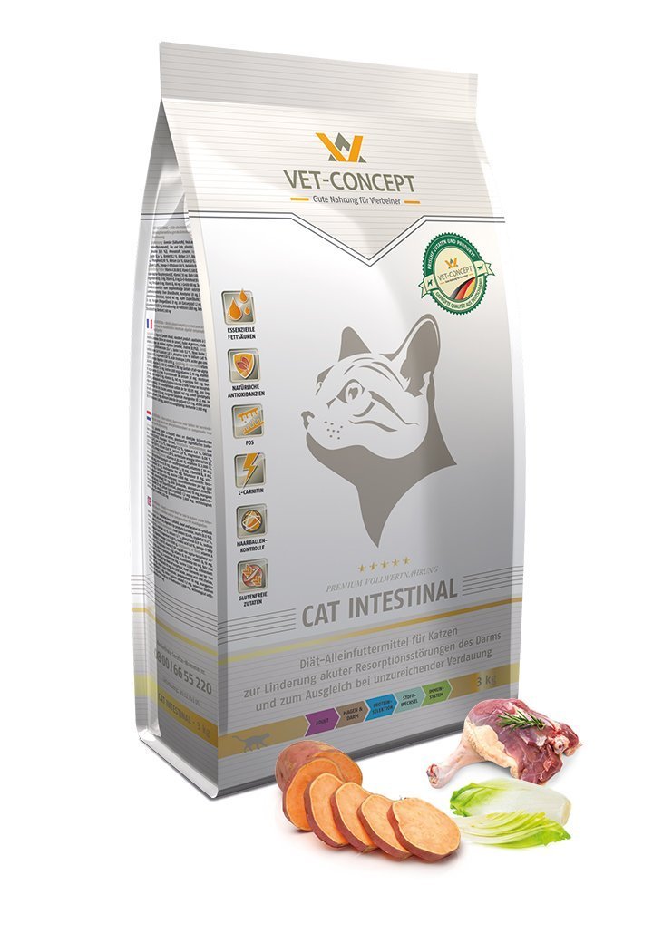 Vet Concept Cat Intestinal kissalle 400g PÄIVÄYSTARJOUS
