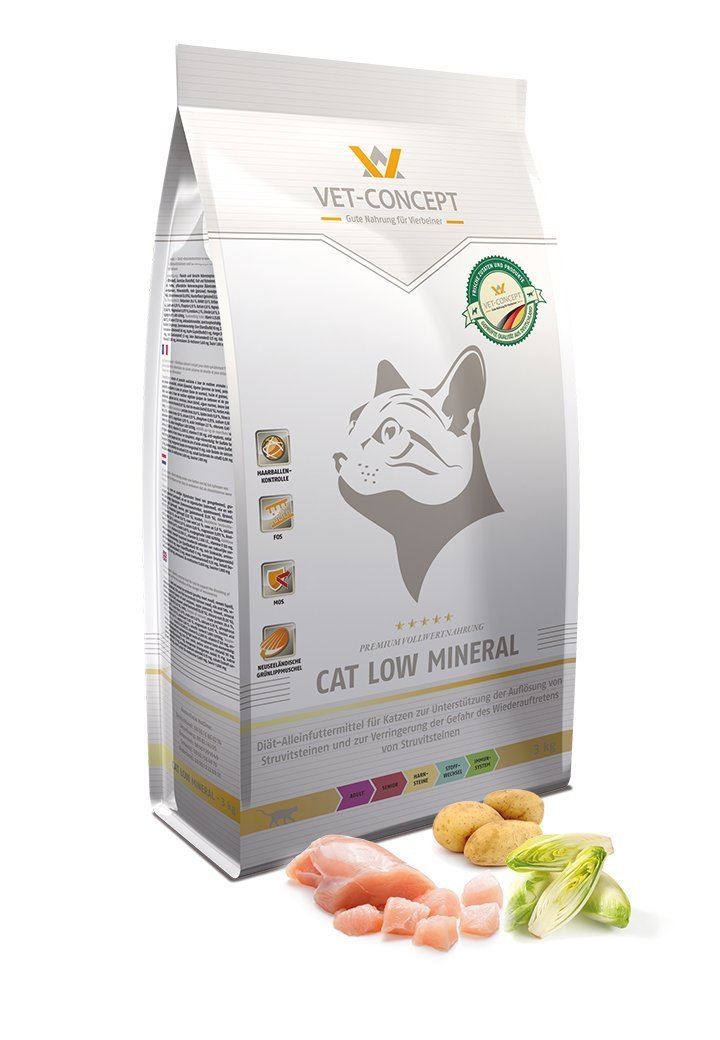 Cat Low Mineral - Vet Concept