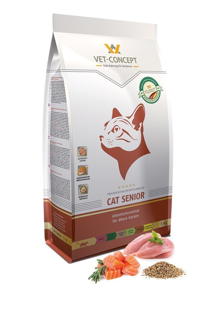 Vet Concept Cat Senior kissalle