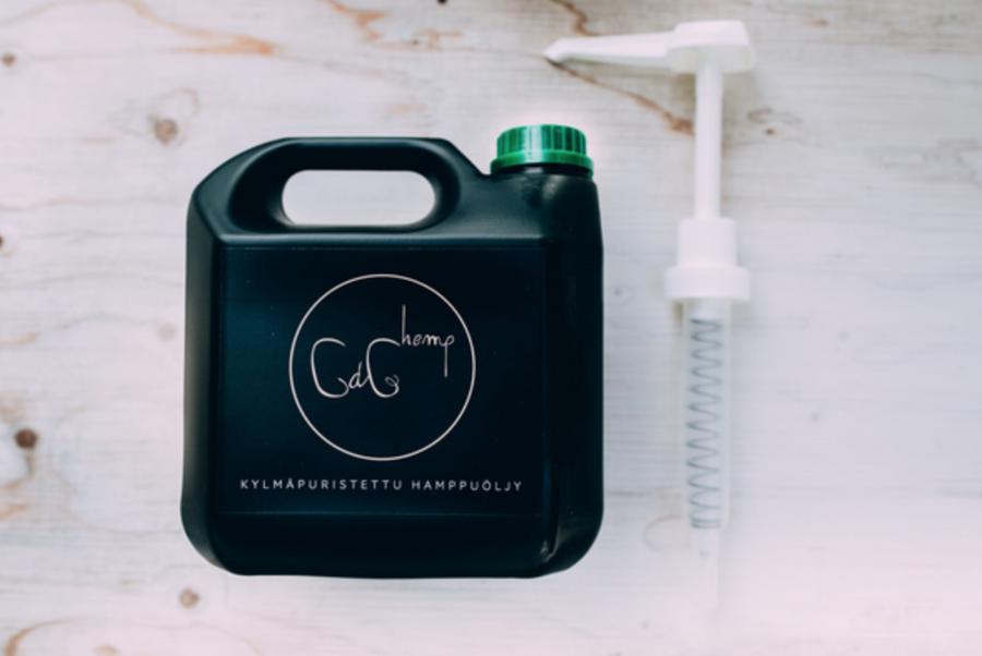 Chia de Gracia pumppu hamppuöljyyn 1 kpl