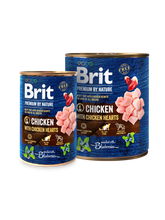 Brit Premium by Nature Kana-sydän koirille