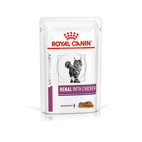 Royal Canin Veterinary Diets Renal Chicken kissan märkäruoka 12 x 85 g