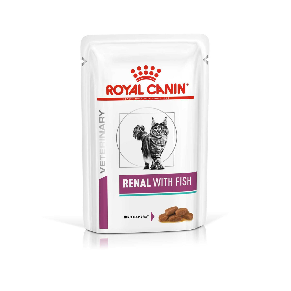 Royal Canin Veterinary Diets Renal Fish kissan märkäruoka 12 x 85 g