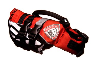 EzyDog pelastusliivit punainen micro2XS alle 7 kg koiralle