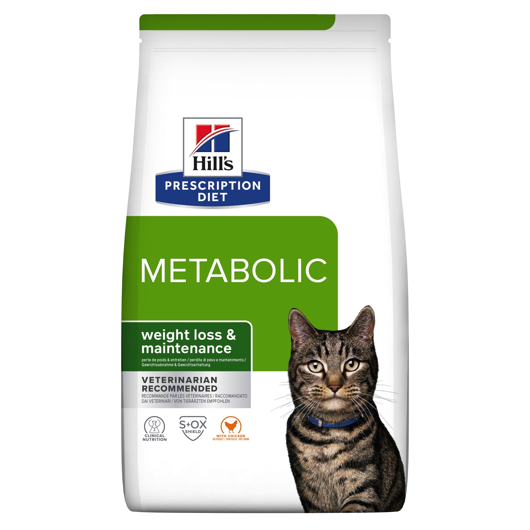 Hill's Metabolic Weight & Diabetes with Chicken kissalle 1,5 kg