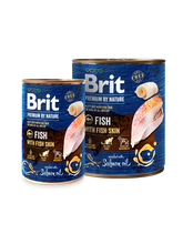 Brit Premium by Nature Kala-kalannahka koirille 6 x 800 g