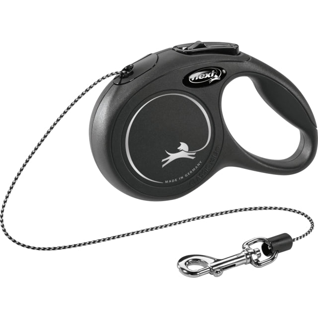 Flexi Classic pyöröpunos musta XS 3 m