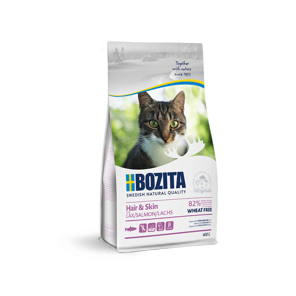 Bozita Hair & Skin Wheat Free Salmon kissalle 10 kg