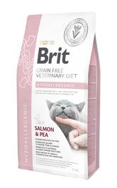 Brit Hypoallergenic Salmon & Pea kissalle 5 kg RIKKOONTUNUT