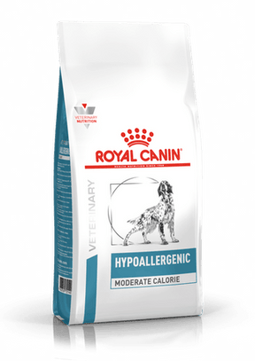 Royal Canin Veterinary Diets Derma Hypoallergenic Moderate Calorie koiran kuivaruoka 14 kg