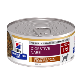 Hill's i/d Digestive Care Mini with Chicken & Vegetables muhennos koirille 24 x 156 g