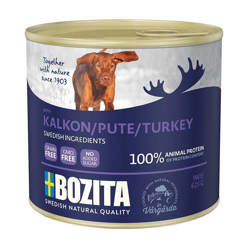 Bozita kalkkunapatee koiralle 6 x 625 g