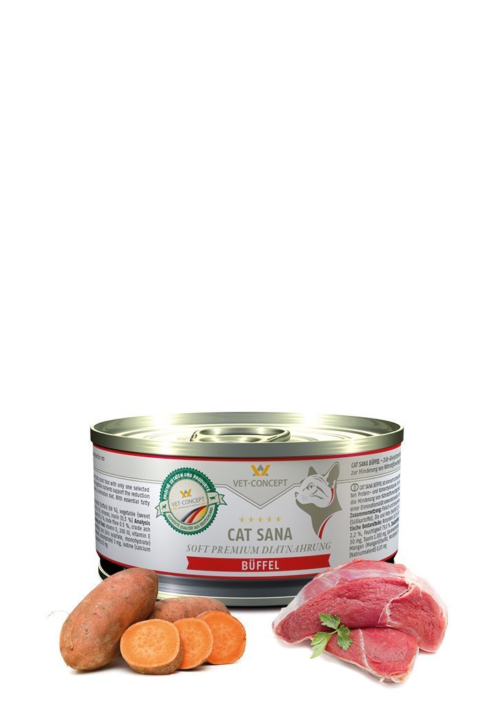 Vet Concept Kissamenu Sana Büffel Puhveli 6 x 200 g
