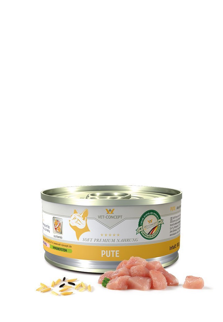 Vet Concept Kissamenu Pute Kalkkuna 6 x 100 g