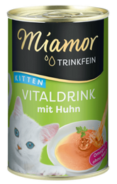 Miamor Trinkfein Vitaldrink Kitten juoma kana 135 ml