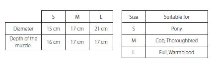 Kuonokoppa hevoselle L