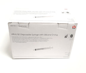 Steriili lääkeruisku kumimännällä luer slip -kärjellä 2-3 ml 100 kpl