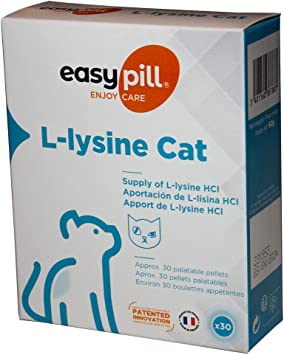 L-lysine Cat Easypill kissalle 30 tablettia