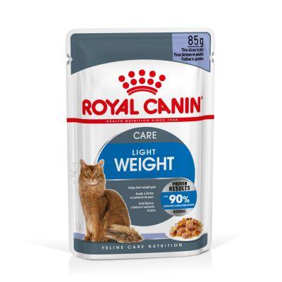 Royal Canin Light Weight Care in Jelly kissalle 85 g MAISTELUPAKKAUS PÄIVÄYSTARJOUS