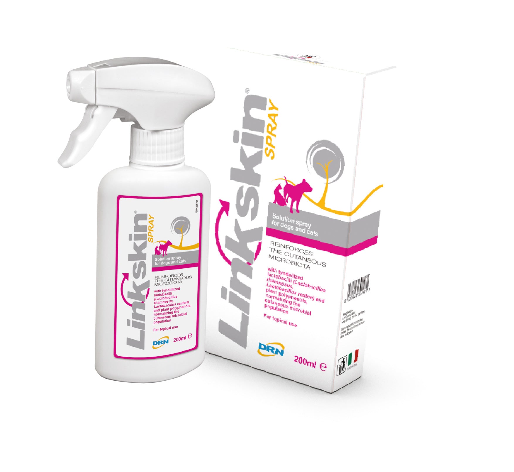 Linkskin Spray kissalle ja koiralle 200 ml