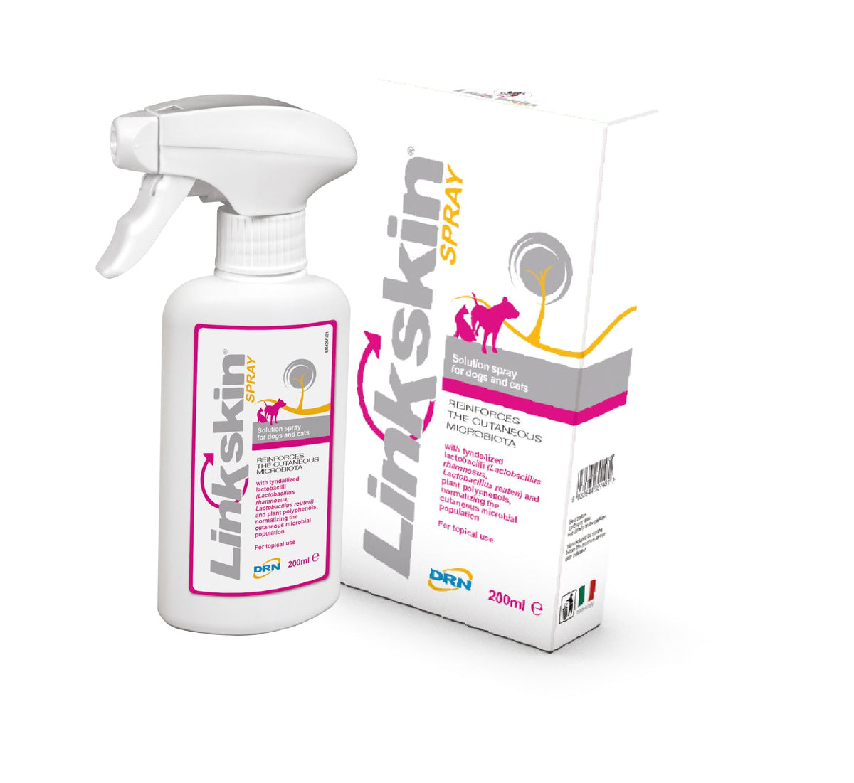 Linkskin Spray kissalle ja koiralle 200 ml PÄIVÄYSTARJOUS