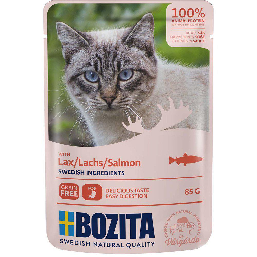 Bozita lohta kastikkeessa kissalle 12 x 85 g