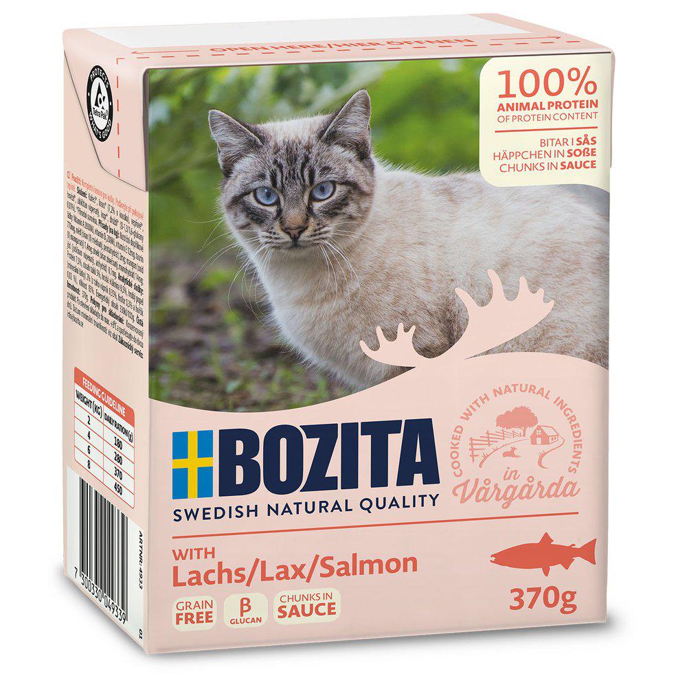 Bozita lohta kastikkeessa kissalle 6 x 370 g