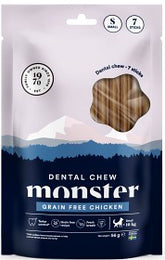 Monster Dental Chew Grain Free Chicken purutikku S koiralle