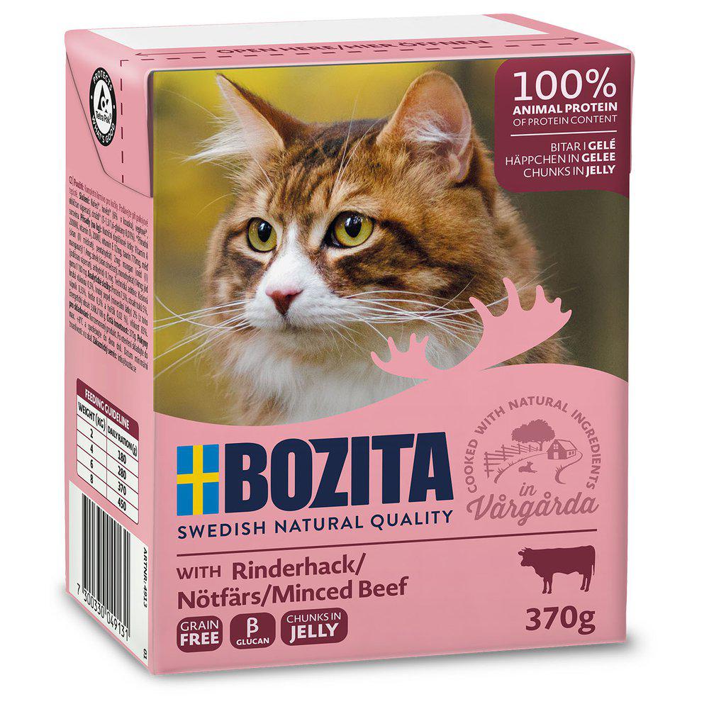 Bozita nautaa hyytelössä kissalle 6 x 370 g