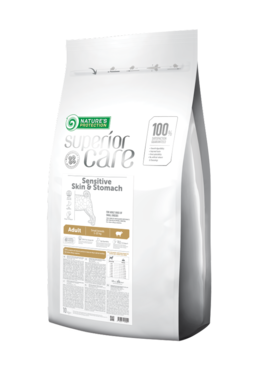 Nature's Protection Superior Care Sensitive Skin & Stomach Adult Small Breed lammas koiralle 10 kg