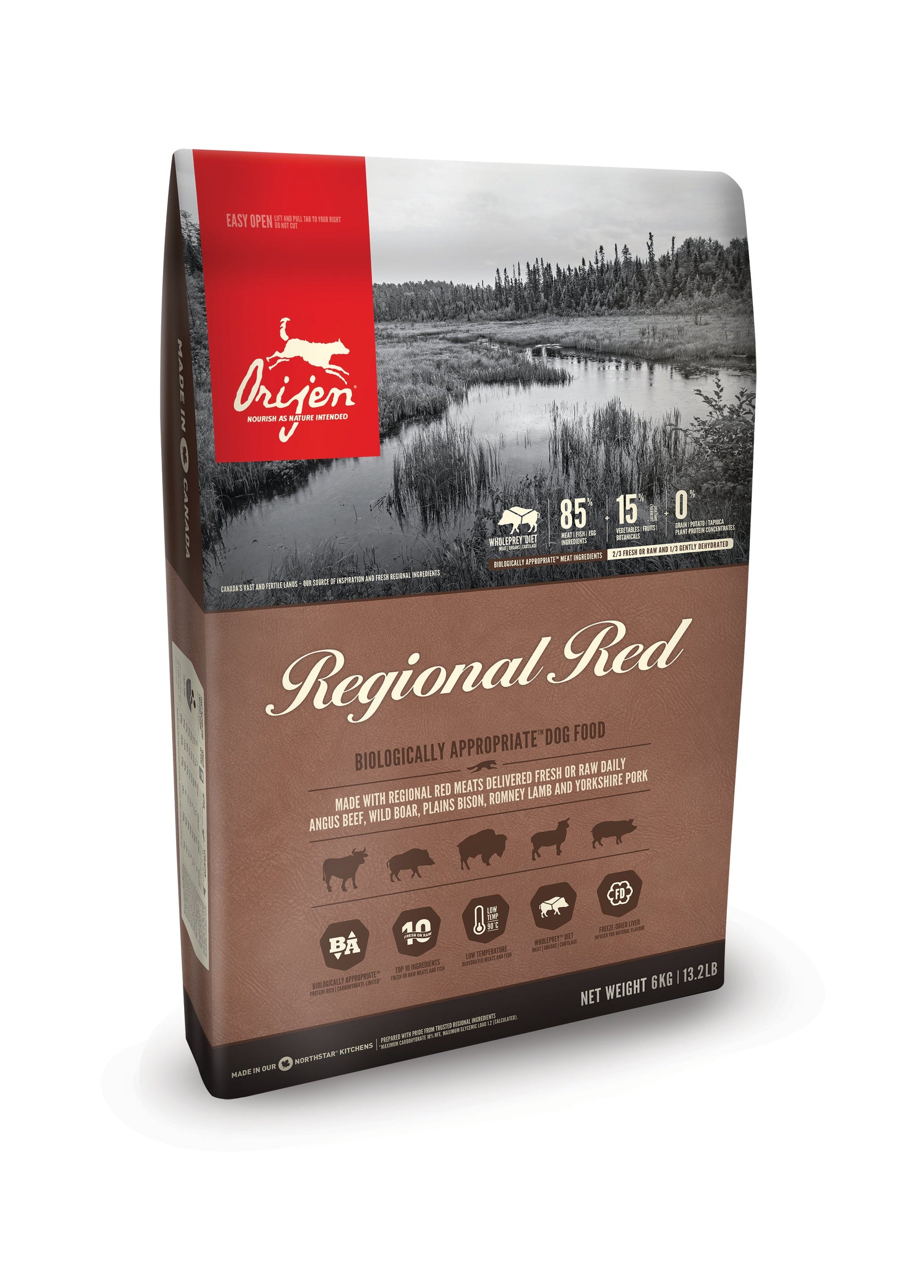 Orijen Regional Red koiralle 6 kg