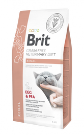 Brit Veterinary Diet Renal Egg & Pea kissalle 5 kg