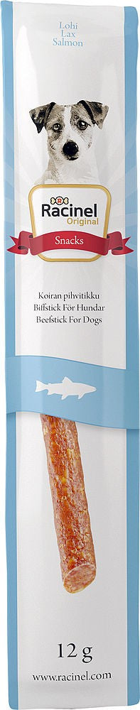 Racinel Koiran Pihvitikku Lohi 12 g PÄIVÄYSTARJOUS