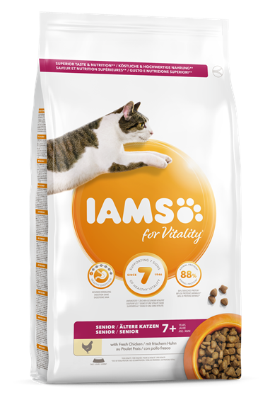 Iams Feline Senior Chicken Dry