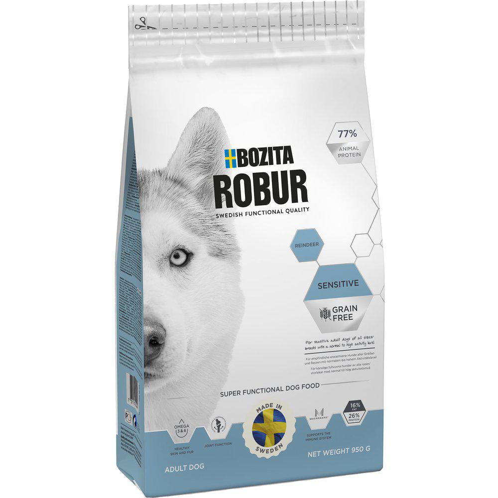 Bozita Robur Sensitive Grain Free Reindeer koiralle