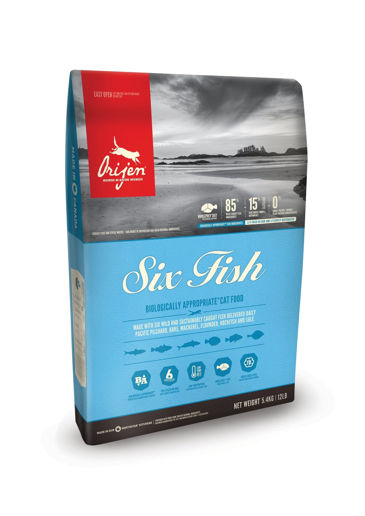 Orijen Six Fish kissalle 5,4 kg