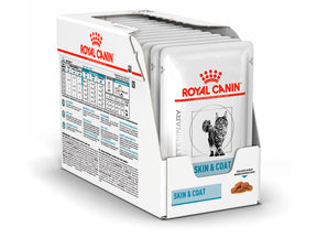 Royal Canin Veterinary Diets Derma Skin & Coat annospussi kissan märkäruoka 12 x 85 g