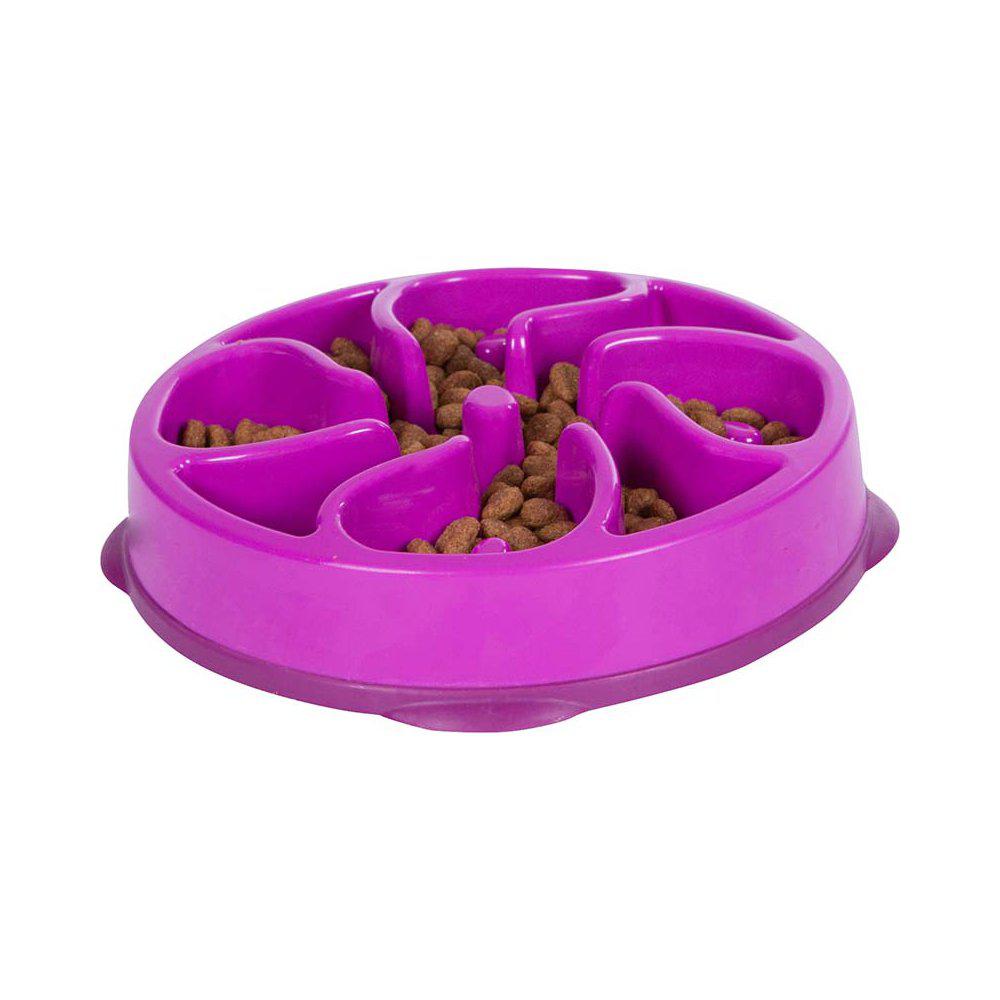 Outward Hound Fun Feeder Slo-bowl ruokakuppi lila M