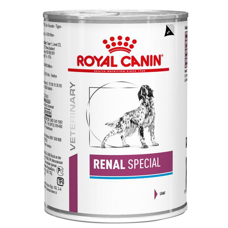 Royal Canin Veterinary Diets Renal Special säilykepurkki koiran märkäruoka 12 x 410 g