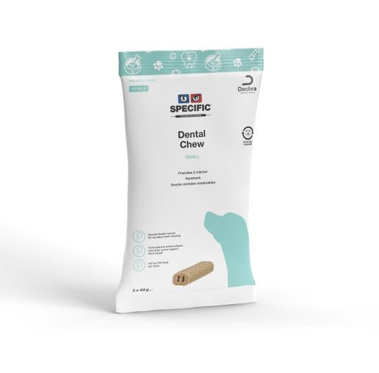 Specific CT-DC-S Dental Chew Small koiralle 4 kpl 5 x 40 g SÄÄSTÖPAKKAUS