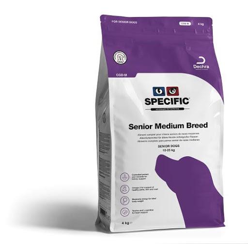 Specific CGD-M Senior Medium Breed koiralle