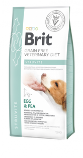 Brit Struvite Egg & Pea koiralle 2 kg RIKKOONTUNUT
