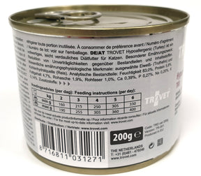 Trovet TRD Hypoallergenic Kalkkuna-Riisi kissalle 200 g MAISTELUPAKKAUS