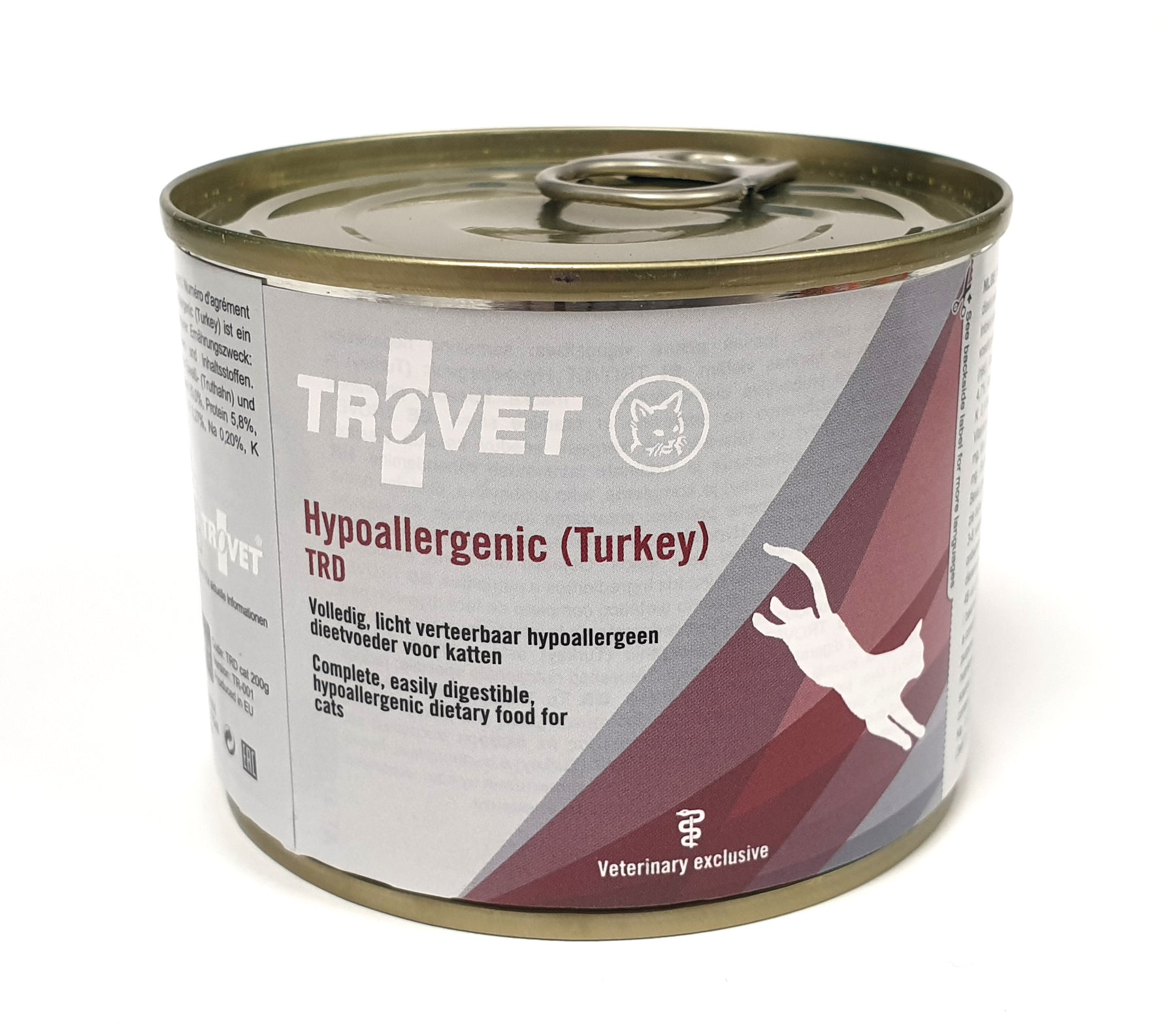 Trovet TRD Hypoallergenic Kalkkuna-Riisi kissalle 200 g MAISTELUPAKKAUS