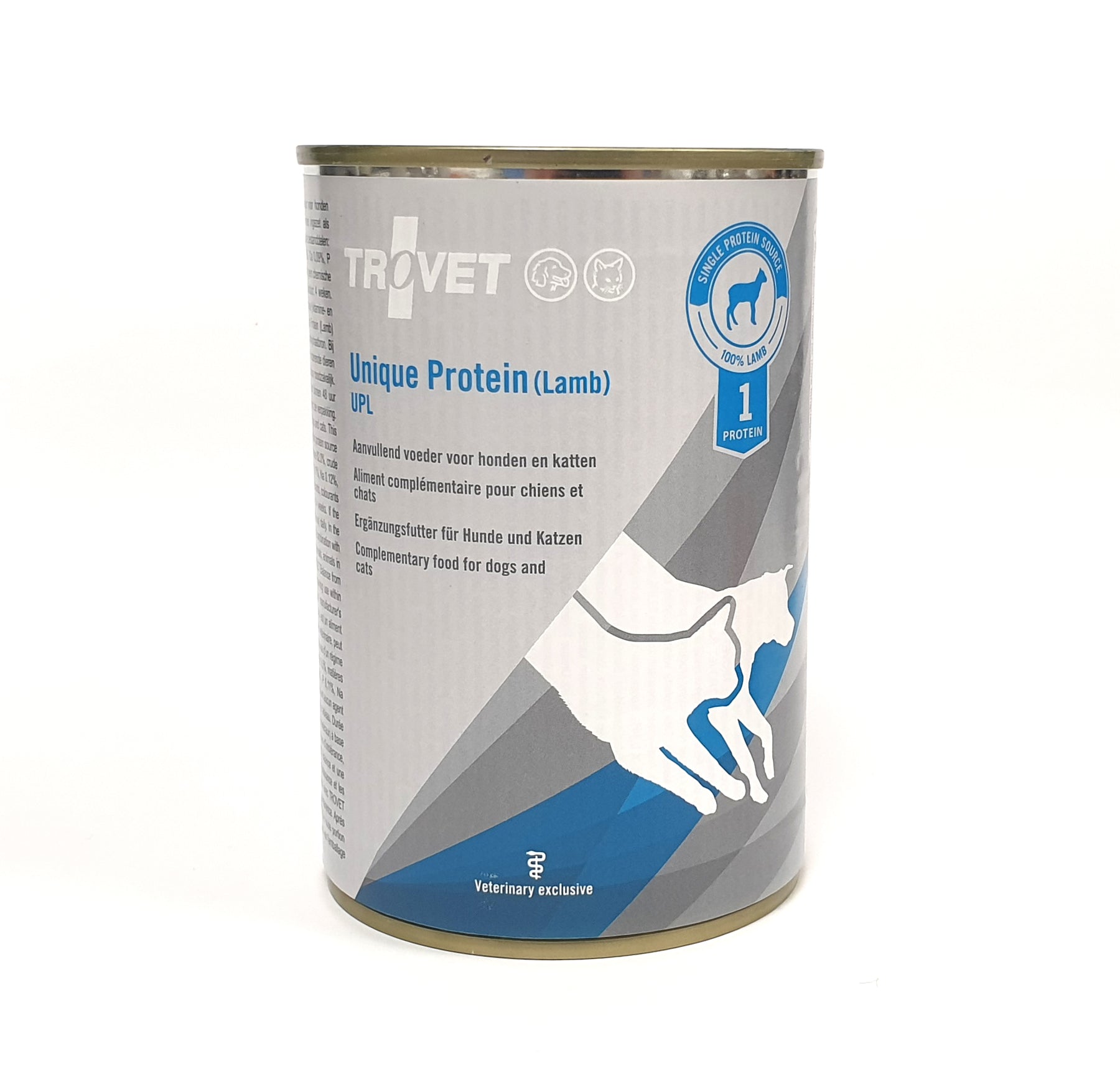 Trovet Unique Protein UPL lammas kissalle ja koiralle 400 g MAISTELUPAKKAUS