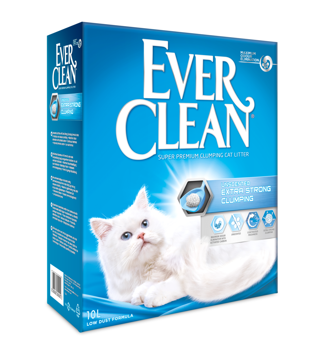 Ever Clean Unscented Extra Strong kissanhiekka 10 L RIKKOONTUNUT